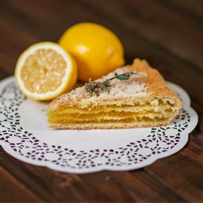 Многослойный пирог "Лимонник"
